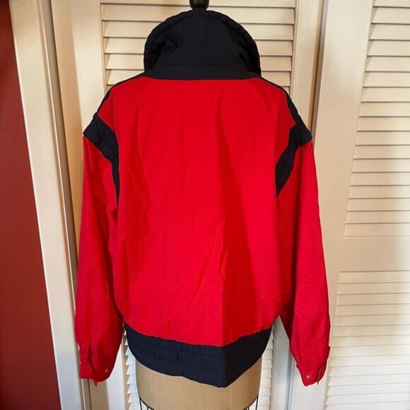 FILA | red & navy vintage snow jacket US SIZE 38 - Picture 5 of 16